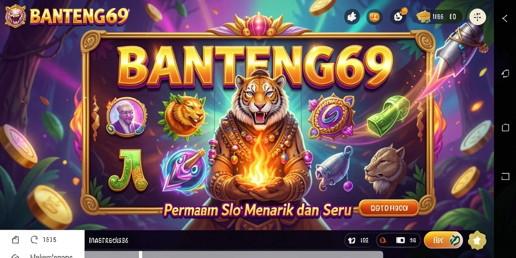 Tampilan menarik dari gameplay BANTENG69 yang mendebarkan.